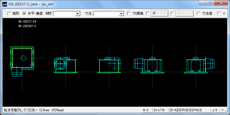 換気設備関係 CAD
