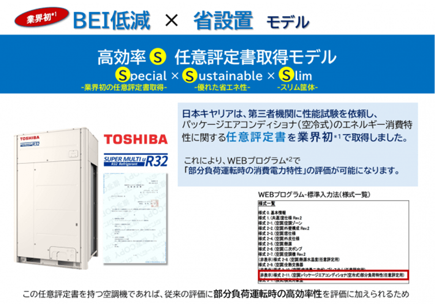 Toshiba carrier